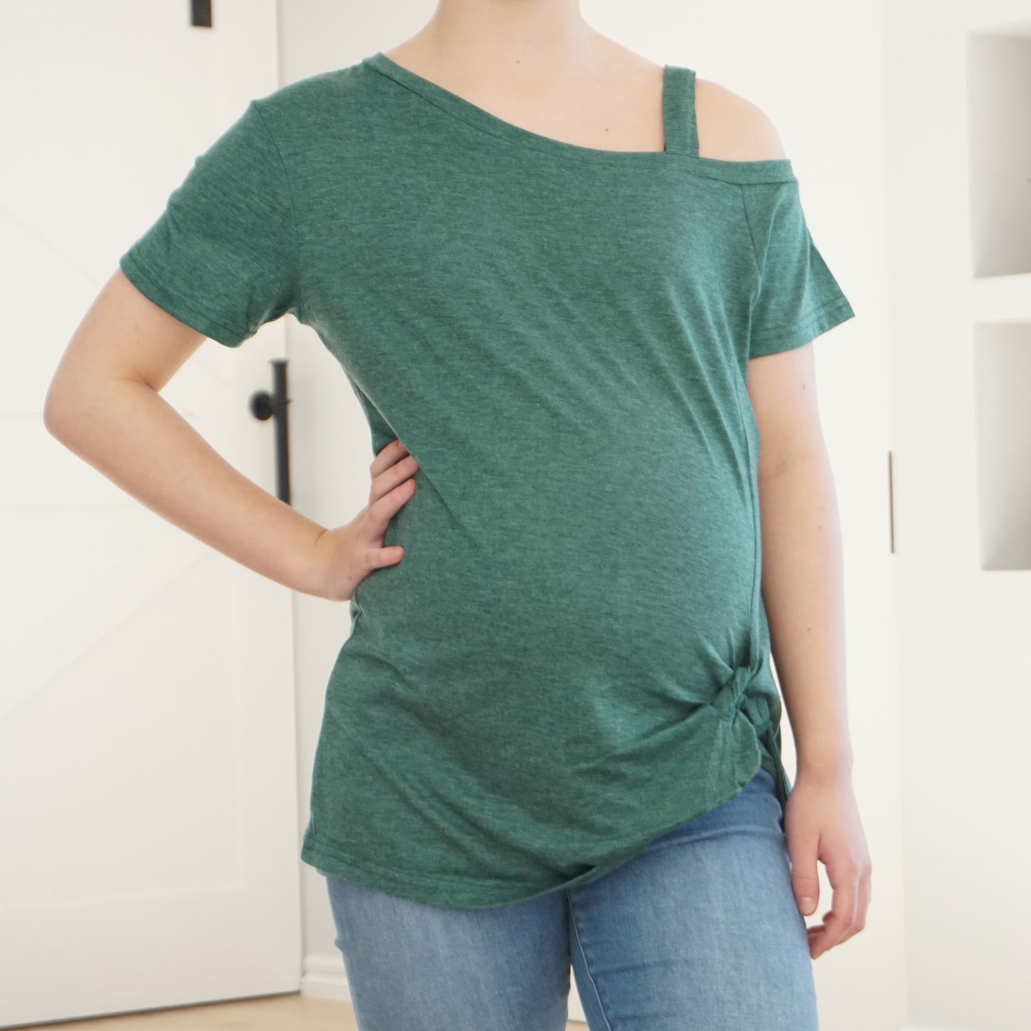 Ashleigh Maternity Tee - Green