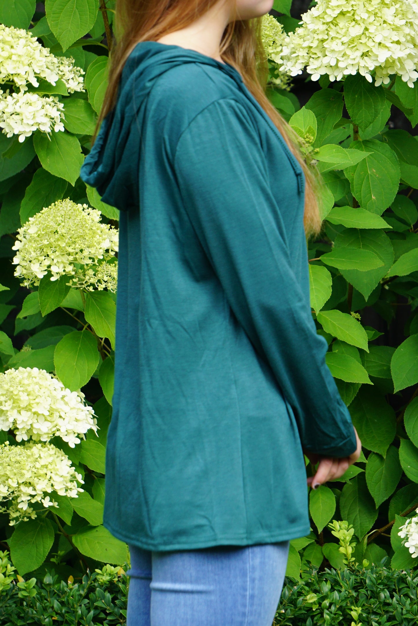 Ruby Maternity & Breastfeeding Hoodie - Forest