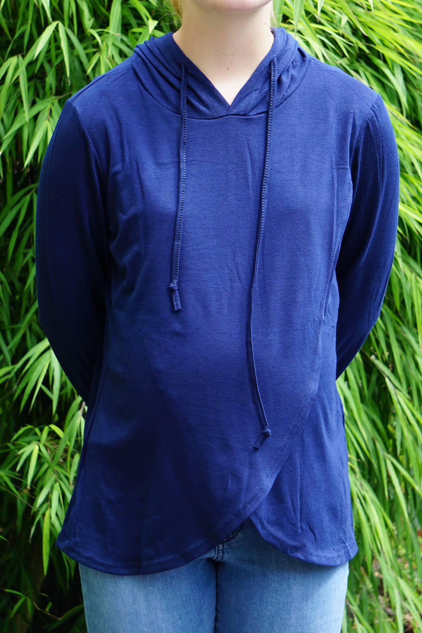 Ruby Maternity & Breastfeeding Hoodie - Navy