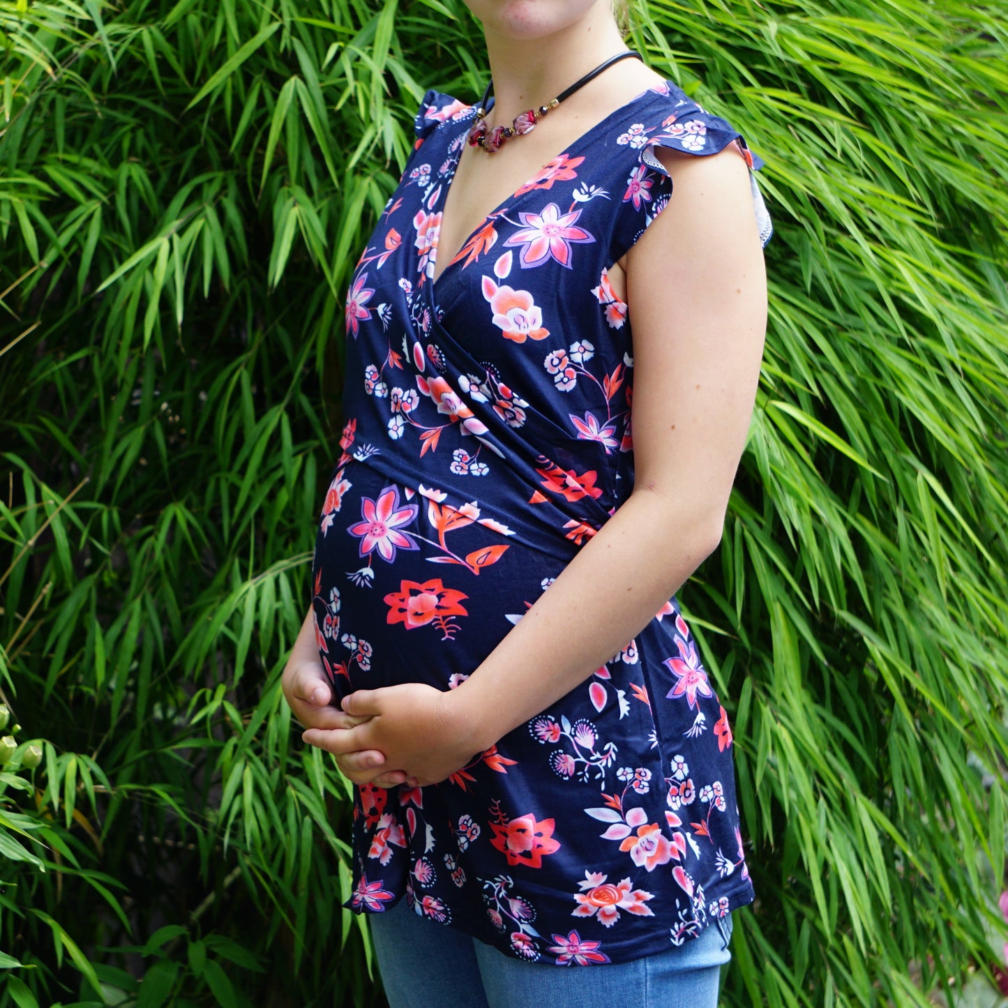 Lexi Maternity & Breastfeeding Tank - Floral